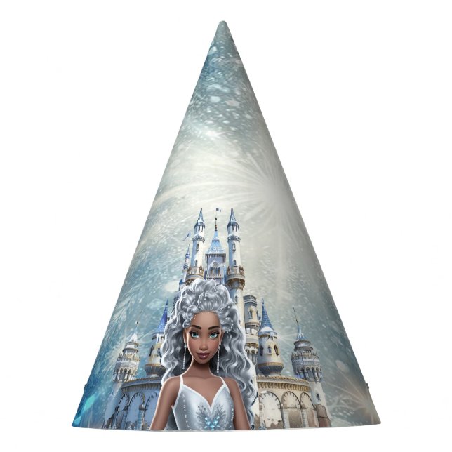 Chapéu De Festa Princesa de Gelo (Frente)