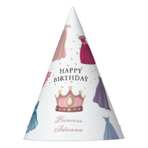 Chapéu De Festa Princesa Veste Fairytale Menina Aniversário