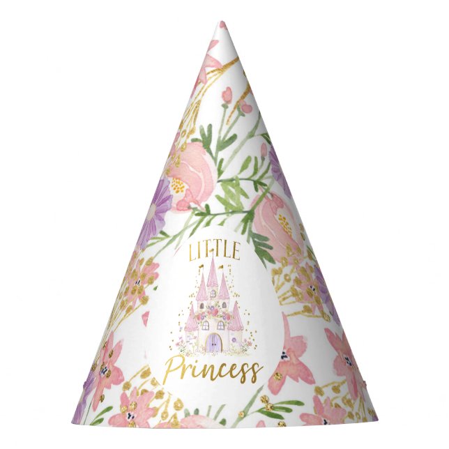 Chapéu De Festa Princess Castle Baby Bib (Frente)