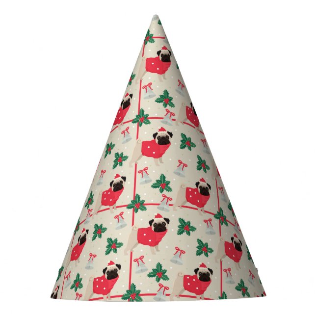 Chapéu De Festa Puggy Natal Party Hat (Frente)