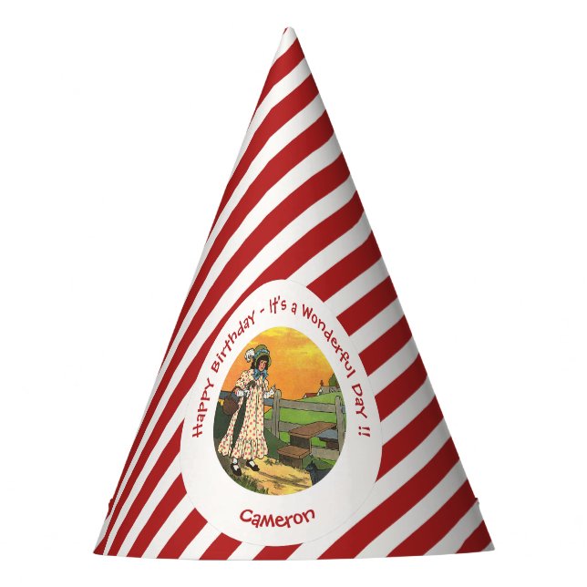 Chapéu De Festa Pussy-Cat, Onde Você Esteve? Festa de aniversário (Frente)