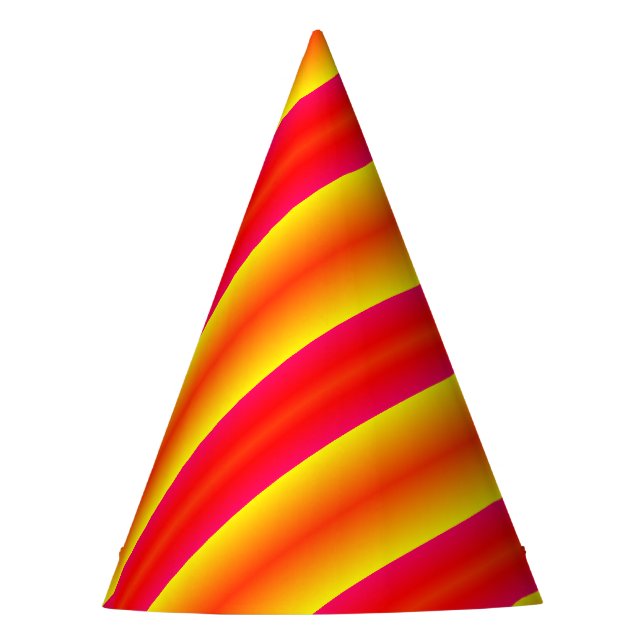 Chapéu De Festa Rainbow Colors Party Hat (Frente)
