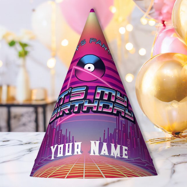 Chapéu De Festa Rockin Vaporwave (Criador carregado)