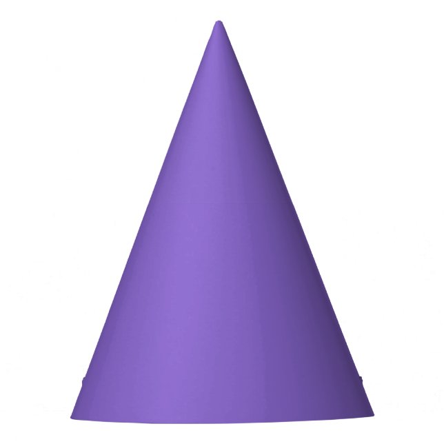 Chapéu de Festa Roxo Médio (Frente)