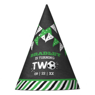 Chapéu De Festa Segundo aniversário de bola de futebol All-star