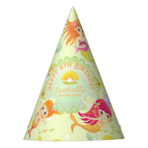 Chapéu De Festa Sereias Limão Verde