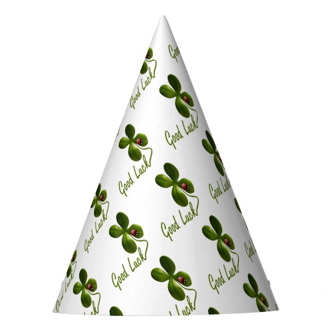 Chapéu De Festa Shamrocks Irlandês (Frente)