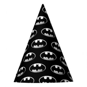 Chapéu De Festa Símbolo Batman Logotipo Grainy
