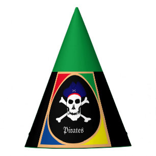 Chapéu De Festa Sinalizador Capitão & Pirates - Ilha do Tesouro/Cr