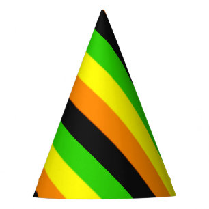 Chapéu De Festa Sinalizador do Orgulho Aromântico de Queda