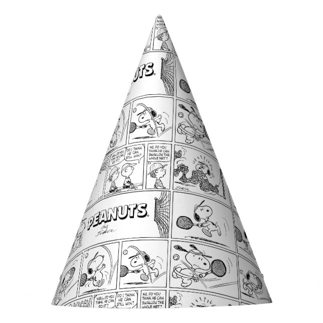 Chapéu De Festa Snoopy Plays Tênis (Frente)