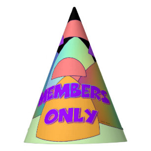Chapéu De Festa Somente Membros