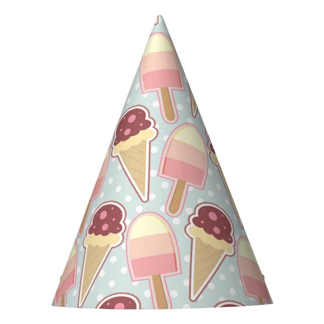 Chapéu De Festa Sorvetes do verão (Frente)