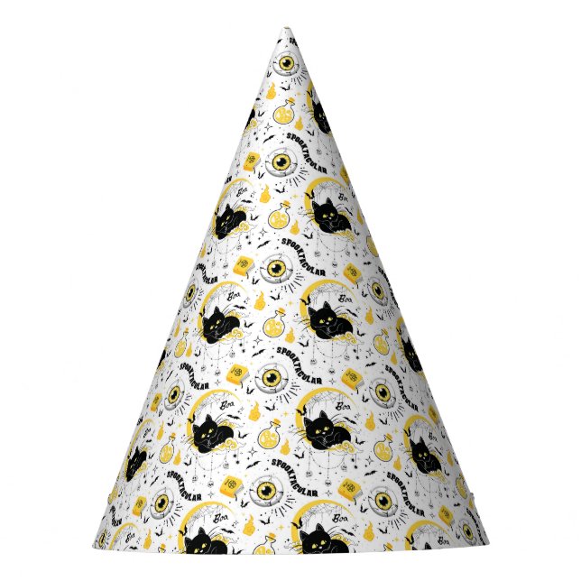 Chapéu De Festa "Spooktacular Halloween Party Halloween Hat Hat" (Frente)