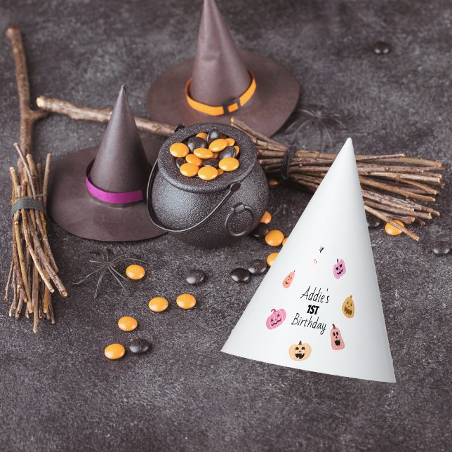 Chapéu De Festa Spooky One | primeiro aniversario de Halloween | A (Criador carregado)