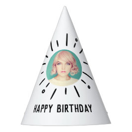Chapéu De Festa STARBURST | Foto Simples e Chic Personalizada