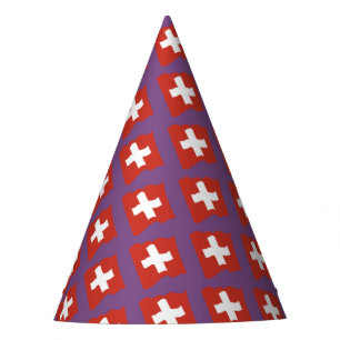 Chapéu De Festa Suíça - Suisse Svizzera - Svizra Partyhütchen