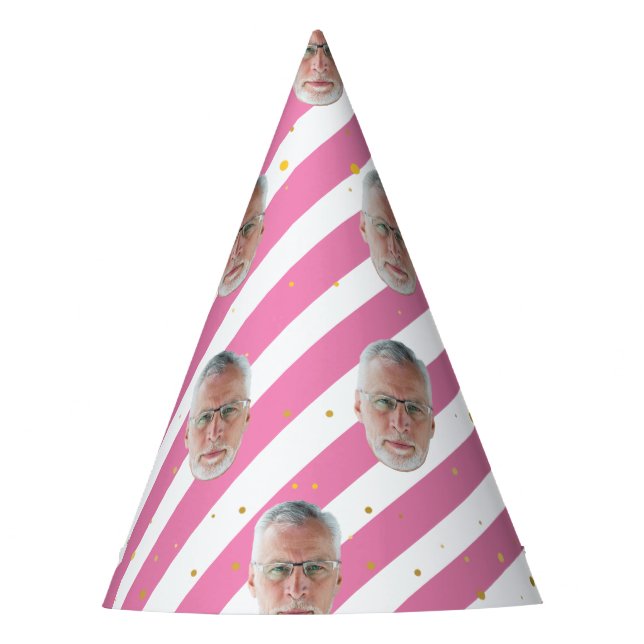 Chapéu De Festa Suprimentos para decorações de aniversário felizes (Frente)