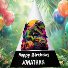 T Rex Monster Truck Feliz Aniversário