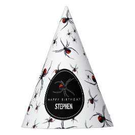 Chapéu De Festa Tema da Festa de aniversário da aranha vermelha e 