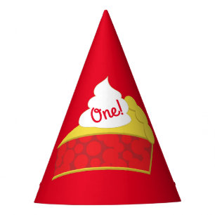 Chapéu De Festa Tema do partido de primeiro aniversario da cereja