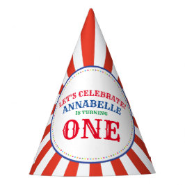Chapéu De Festa Tema do Partido do primeiro aniversario Colorido C