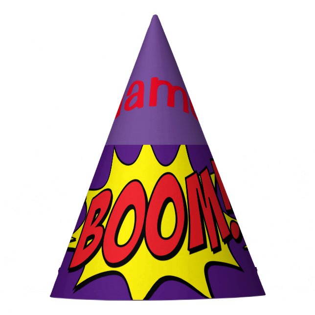 Chapéu De Festa Thunder_Cove do Boom do Cartoon (Frente)