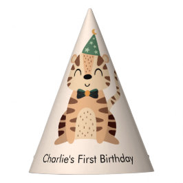 Chapéu De Festa Tigre de Animais do Partido, Aniversário