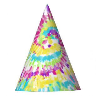Chapéu De Festa Tintura de néon do laço de Digitas