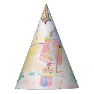 Chapéu De Festa Trabalho de arte de Crianças Personalizadas, brinq
