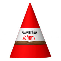 Tráfego Cone Caminhão e Digger Aniversário