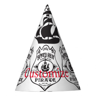 Chapéu De Festa Troço_Troço Do Troço De Bebida Pirata De Rum