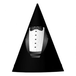 Chapéu De Festa Tuxedo preto do Padrinho de casamento da Equipe de