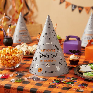 Chapéu De Festa Um Assustador! Festa de 1º Aniversário de Hallowee