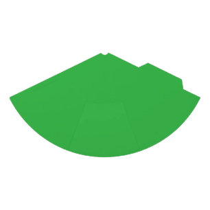 Chapéu De Festa um fundo verde com borda branca