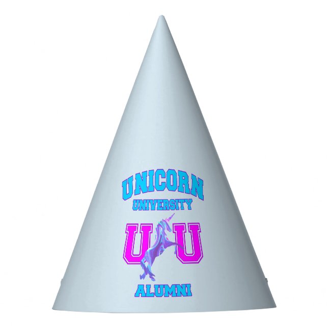 Chapéu De Festa Universidade Unicorn (Frente)