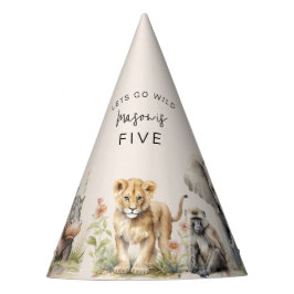 Chapéu De Festa Vamos Ficar selvagens | Parte Aniversário de crian