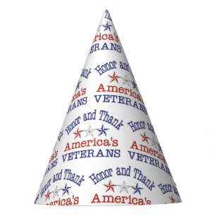 Chapéu De Festa Veteranos Americanos Obrigados