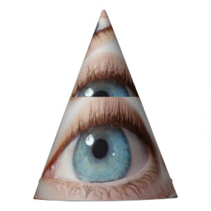 Chapéu De Festa Visão Psicodélica: Illusão Abstrato