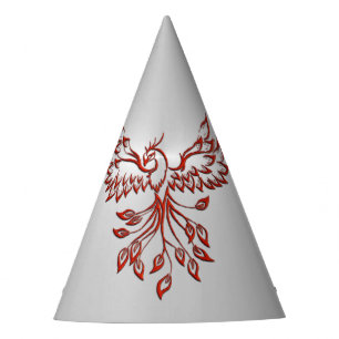 Chapéu De Festa Vôo de uma prata de Phoenix