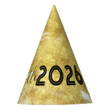 Whimiscal Doodles Hello 2026 New Years Gold