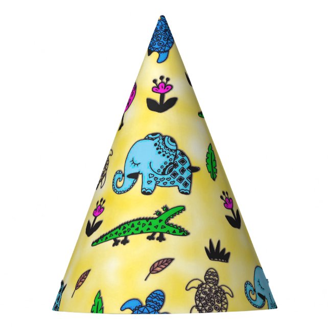 Chapéu De Festa Whirlwind animal (Frente)