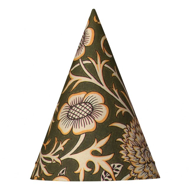 Chapéu De Festa William Morris Cherwell Wallpaper Pattern (Frente)