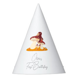 Chapéu De Festa Woodland Forest Mushroom Primeiro Aniversário