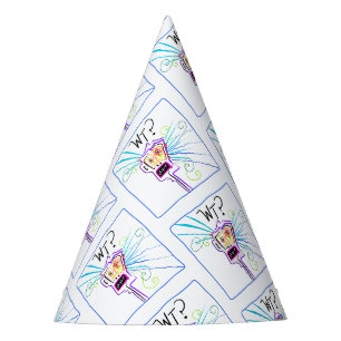 Chapéu De Festa WT? O QUE? EMOJI Meemogie