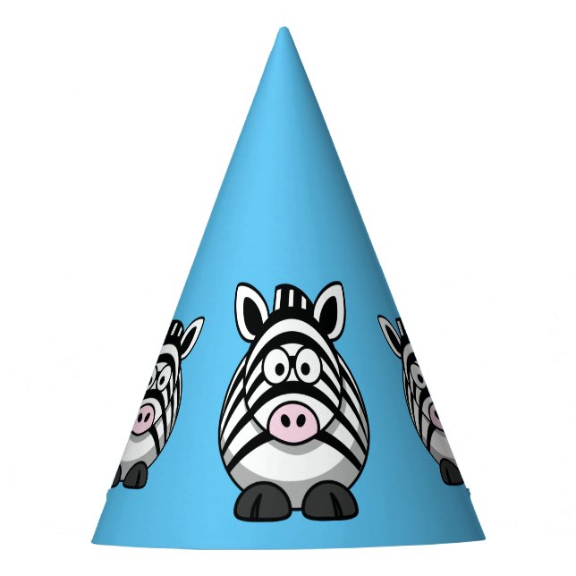 Chapéu De Festa Zebra Party Hat (Frente)