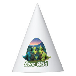Chapéu De Festa Zwei kleine Dinos - Born Wild 