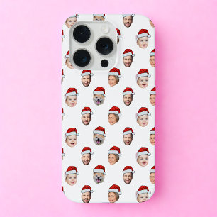 Chapéu de Papai Noel com Rosto Personalizado Famíl