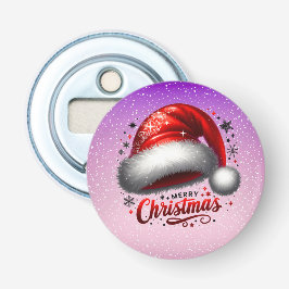 Chapéu de Papai Noel Escarlate com Brilho