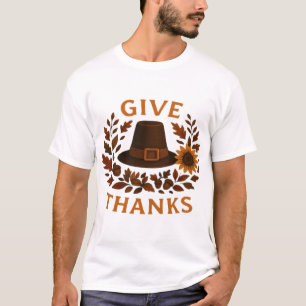Chapéu de Peregrino com T-Shirt Clássico de Coroa 